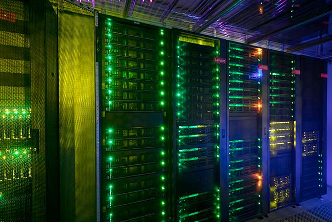 Quantum Computer Speeds up Hybrid Supercomputer